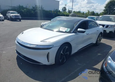 2023 Lucid Air Grand Touring из США, поврежденный, VIN 50EA1GBAXPA004587